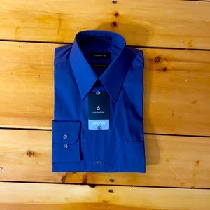 Claiborne blue dress shirt